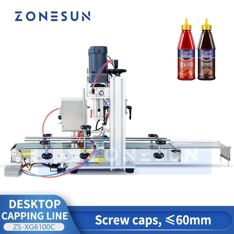 Juice Bottle Dropper - ZONESUN Maszyna do Zakręcania Nakrętek na