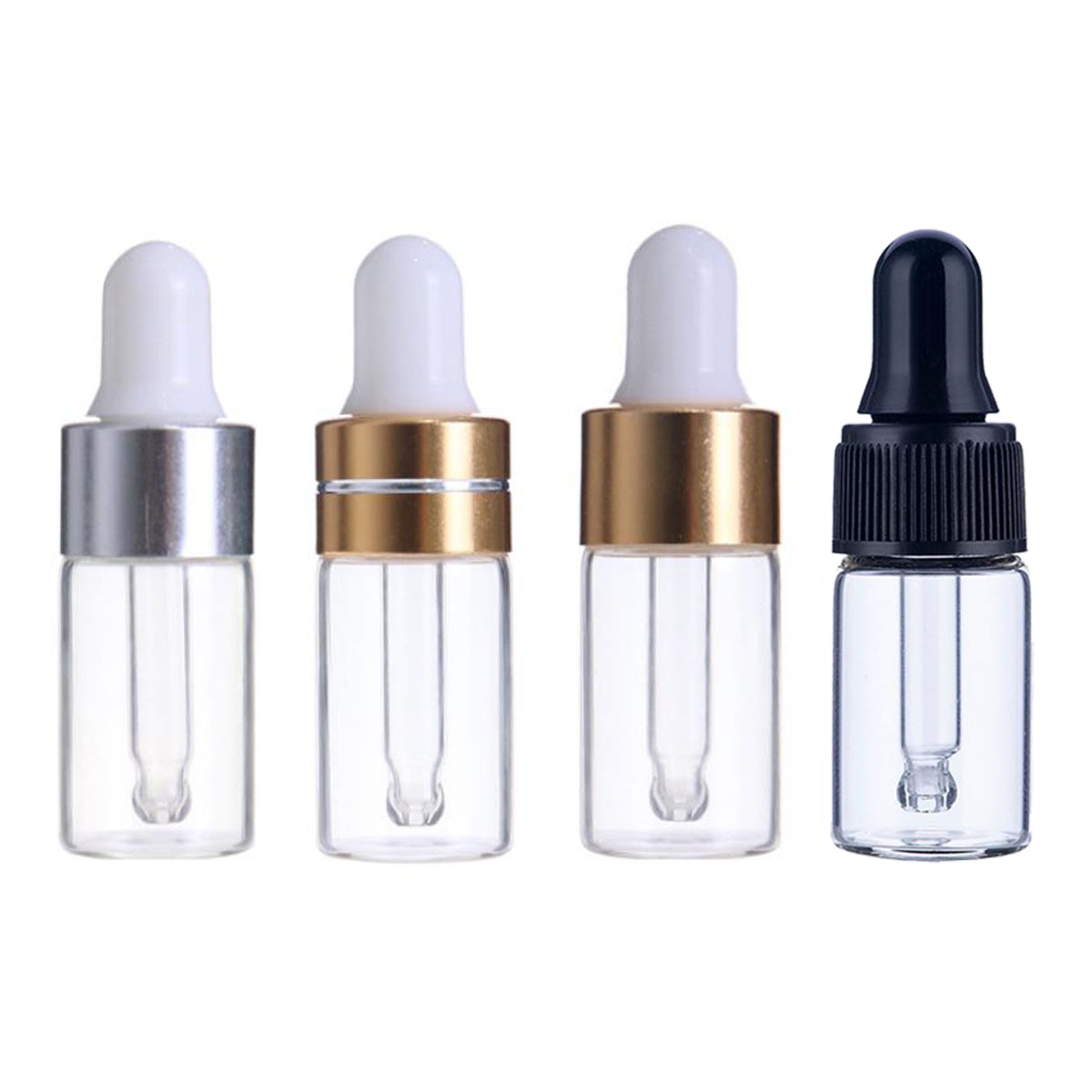 Juice Bottle Dropper - 30x 50x 100x 1/2/3/5 ML Przezroczyste