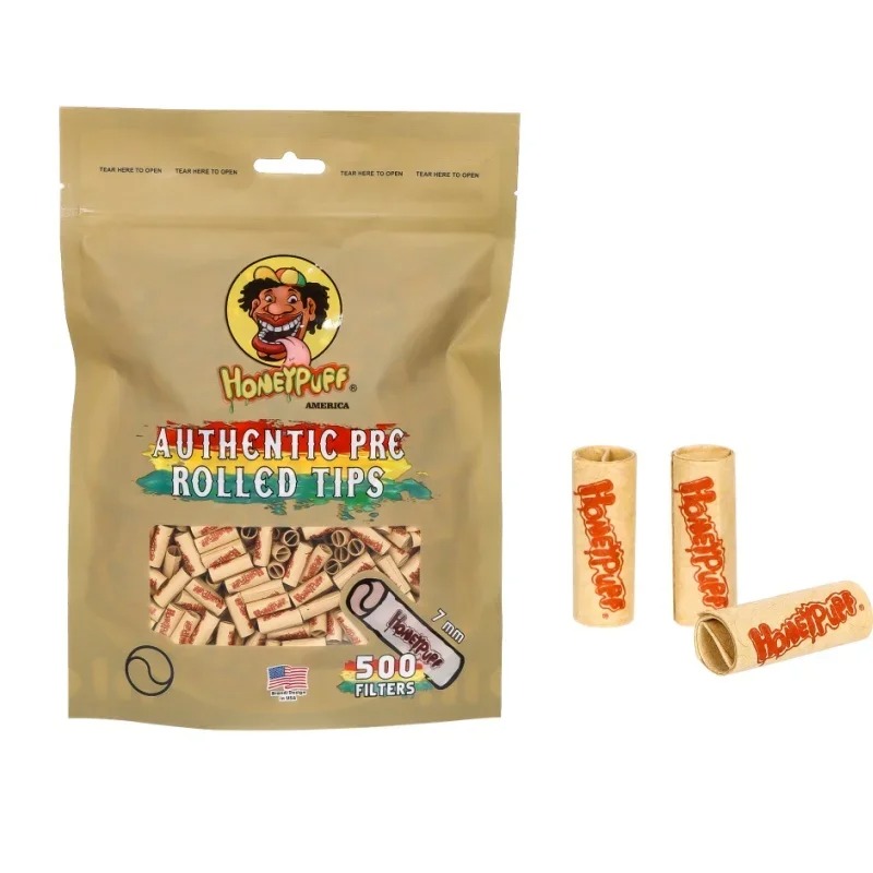 Smoking & Vaping Accessories - 500 sztuk/partia Naturalne, nierafinowane, wstępnie zwinięte